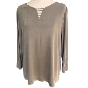 CHICO'S Traveler Tunic Top